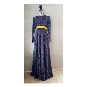 60/70’s Vintage Bendigo Impressions Dress (S/M)